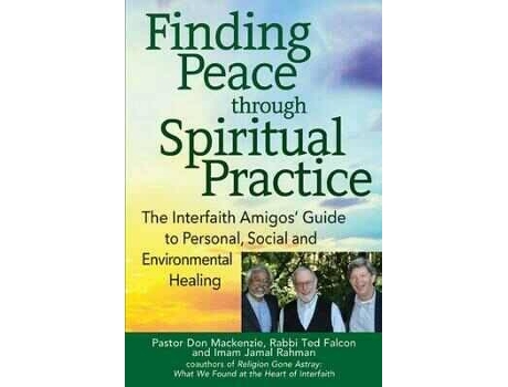 Livro finding peace through spiritual practice de rabbi ted falcon,imam jamal rahman (inglês)