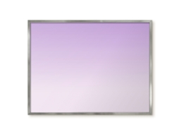 Quadro magnético de parede com degradê delicado para quarto Espelharte (80x60 cm)