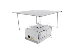 Suporte Para Projetor Elétrico, Montado No Teto, Capacidade De Carga De 10kg, Controle Remoto, Branco Oem