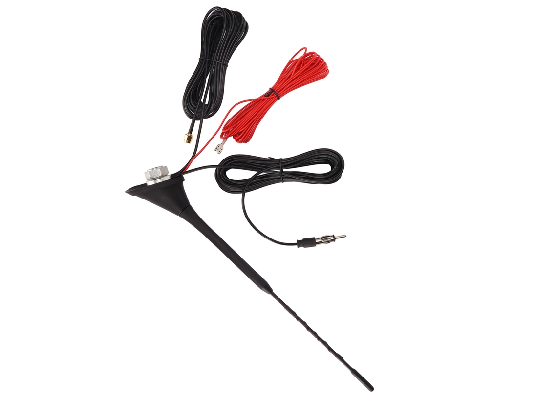 Antena De Rádio Para Carro Universal Fm Am De Alta Ganho Estável 174‑237mhz