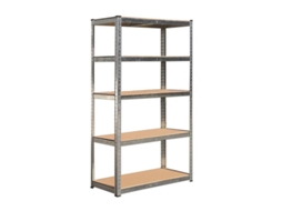 Modulo estanteria montaje rápido sin tornillos 90x40x180 cm. (5 bateas)