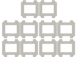 Panni Di Ricambio Compatibili Per Ecovacs Deebot W2s, In Microfibra