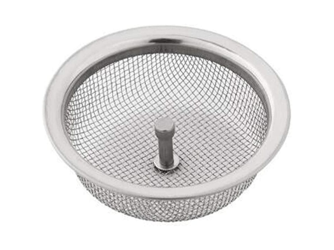 Filtro De Pia De Cozinha Anti-entupimento Em Aço Inoxidável, Diâmetro Grande 8,3cm