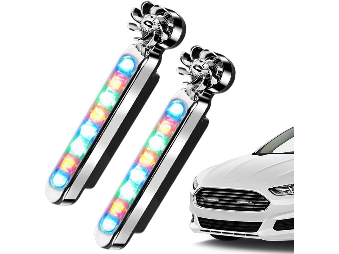 Luzes Led Para Carro, Ajustáveis E À Prova D'água, Acessório Para Veículo.