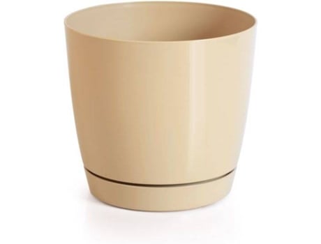 Vaso  Coubi Round P (Bege - 24 x 24 x 22 cm)