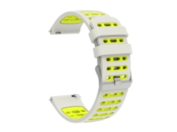 Adequado Para Pulseiras De Silicone.prata Amarelo 22mm Yunzii