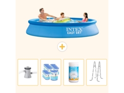Intex Piscina Easy Set Redonda - 305x61 Cm - 5-peças Scb96