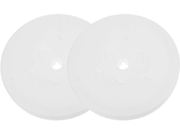Base Para Coluna Homoyoyo, Preenchível Com Água, Plástico Branco, 2 Peças, Estabilidade Extra Para Festas E Eventos Ao