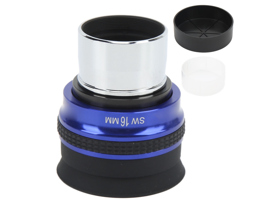 Ocular Para Telescópio 1,25 Polegadas 16mm Revestimento Fmc 52 Graus Grande Campo De Visão