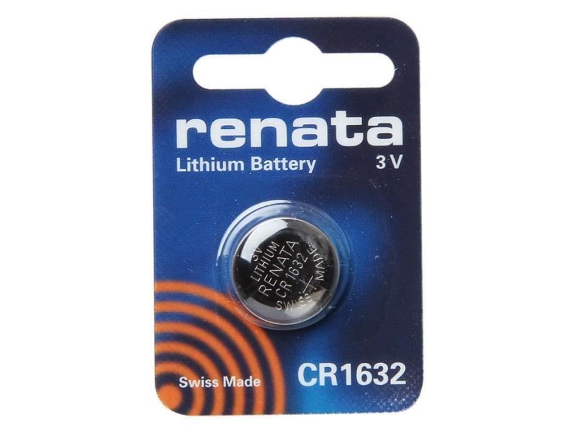 RENATA Cr1632 Celular Moeda Botão Bateria de Lítio 3V Tag Relógio Chave X1 Fabricado na Suíça