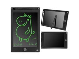 Mesa Digitalizadora Para Desenho Infantil Prática Com Tela Lcd De 8,5 Caneta Preta Aquaforge