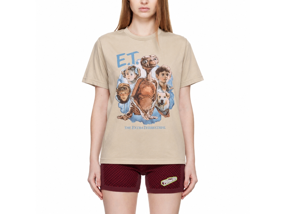 Rockinstone E.t. Character Cloud Sand T-shirt Size:xxxl