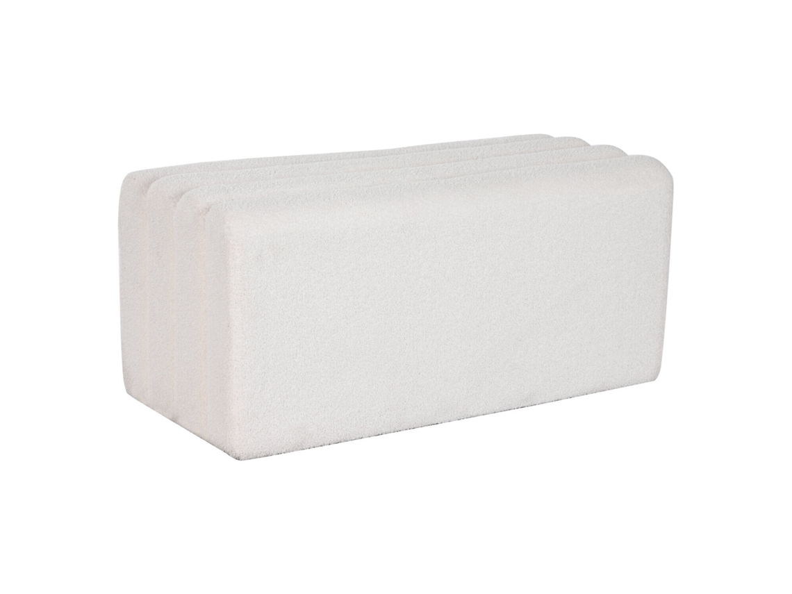 Penteadeira de Madeira de MDF e Poliéster (100x45x43cm) ALEXANDRA HOUSE LIVING