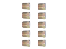 Kit De 10 Parafusos De Dreno De Óleo Em Ferro Com Cabeça Hexagonal Externa Para Veículos
