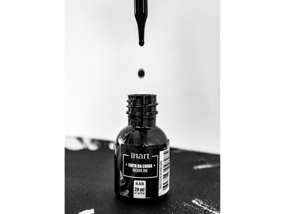 INART Tinta Da China 20 Ml Preto