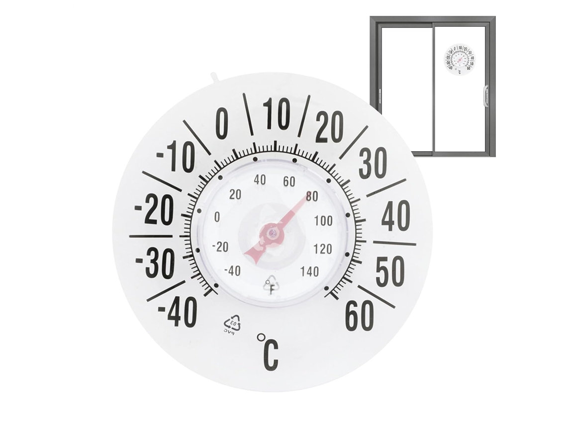 Termômetro Externo Sem Fio Para Medição De Temperatura, Preciso, Ideal Para Casa, Quarto, Jardim, Quintal E