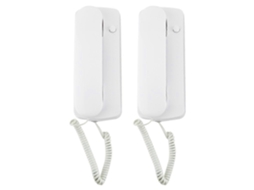 109dc Interfone Com Fio Bidirecional De Alta Definição Brilvibera (branco)