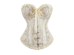 Corset Overbust Negro Para Mulher Com Corte Slim, Ajuste E Modelagem A Xxxxl