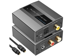 Lurelia Conversor Dac De Áudio Digital-analógico Toslink/óptico/coaxial/rca