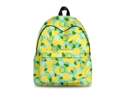 Mochila KOHREE de Estudante com Estampa de Frutas