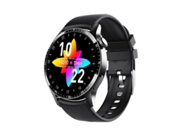Smartwatch Tela Cheia de Alta Definição de 1 35 Polegadas 150 Modos Esportivos Preto AUJEZON