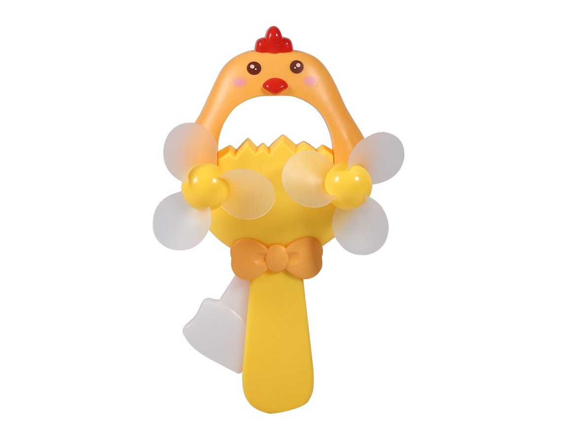 Mini Ventilador De Mão Laxiscreed, Coração Em Desenho Animado, Perfeito Para Transporte E Uso Diário