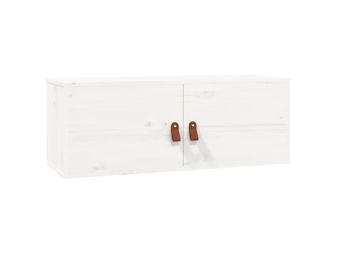 Wall Cabinet, Wall Cabinets Vidaxl Branco Madeira De Pinho (n/a)