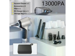 Aspirador De Pó Sem Fio Para Carro 95000pa 3in, Portátil, Mini, De Alta Potência, Para Limpeza De Teclado De Carro, Casa, Desktop Aquaforge