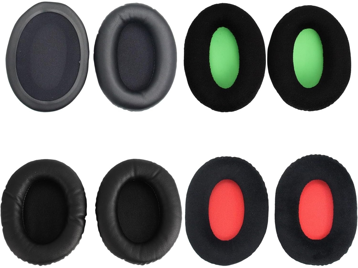 Pares De Almofadas Auriculares Para Fones De Ouvido, Almofadas De Substituição Para Fones De Ouvido. Gokoco