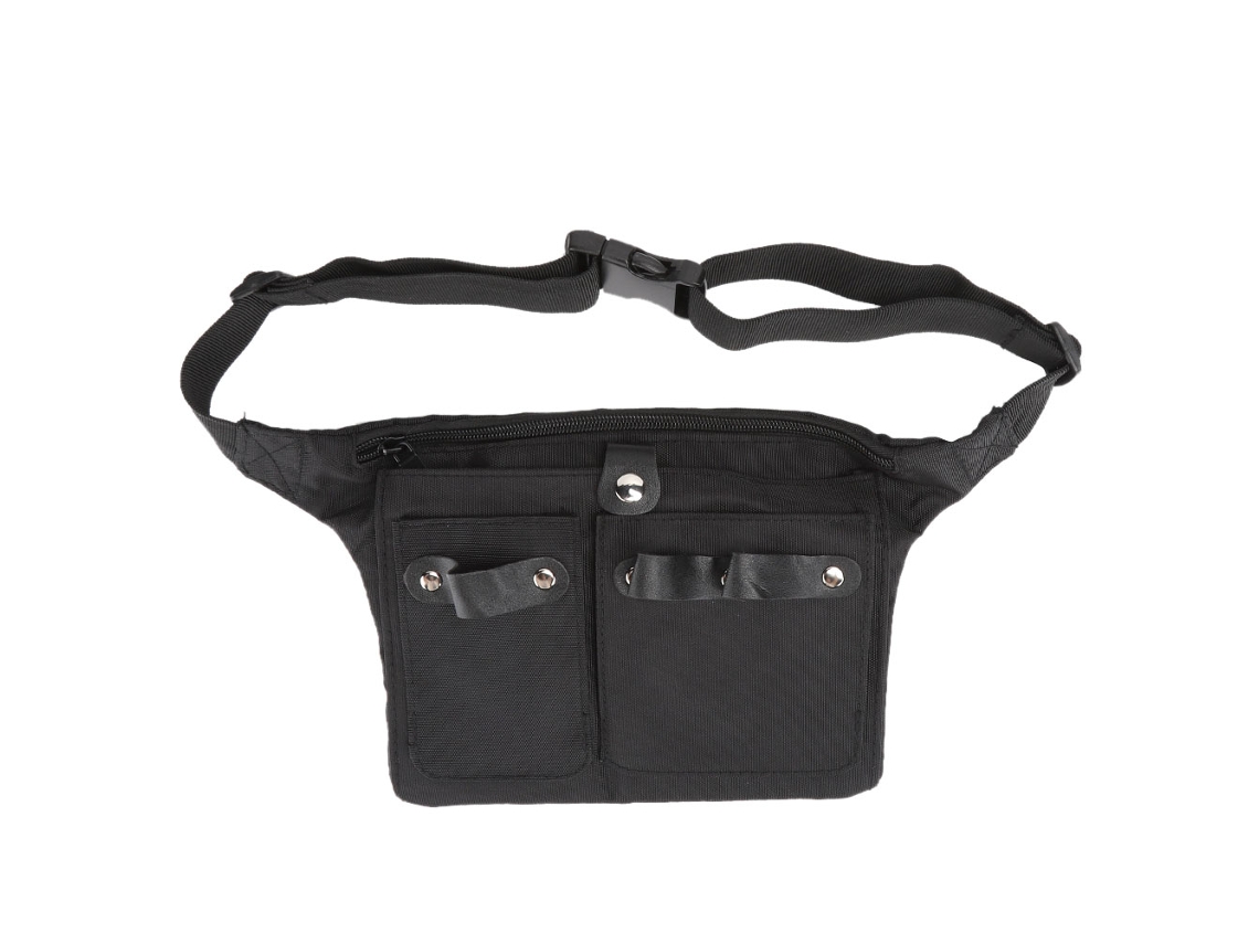 Bolsa De Cintura Portátil Multifuncional Para Tesouras E Ferramentas De Cabeleireiro