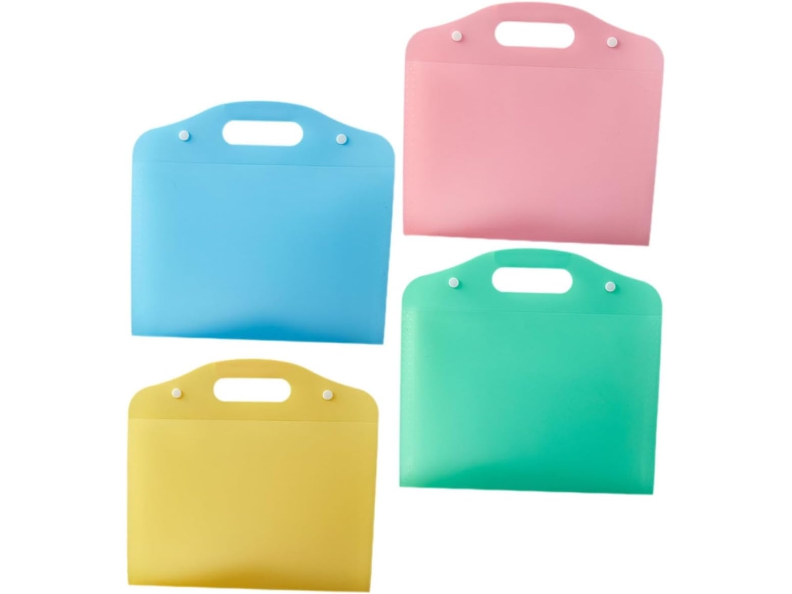 Organizador De Documentos Expansível De 4 Peças, Bolsa Para Fraldas, Multifuncional, Leve E Portátil, Ideal