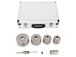 Conjunto De Brocas Para Concreto, Múltiplos Tamanhos 40 120 Mm, Aço Tungstênio Durável,prata Oem