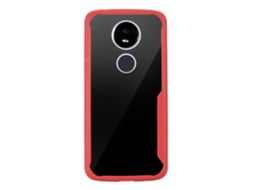 Capa de Telefone Motorola E5plus em Silicone Transparente