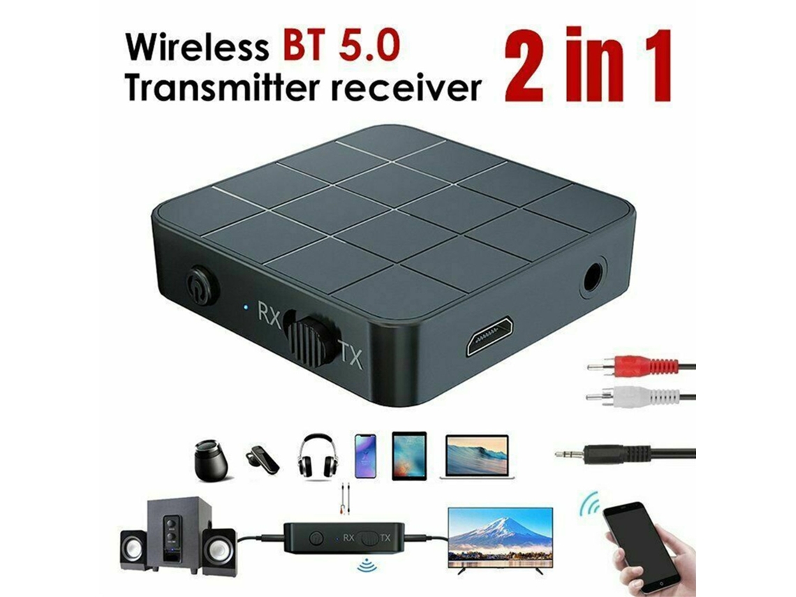 Adaptador Bluetooth 5.0 2 Em 1: Transmissor E Receptor Sem Fio