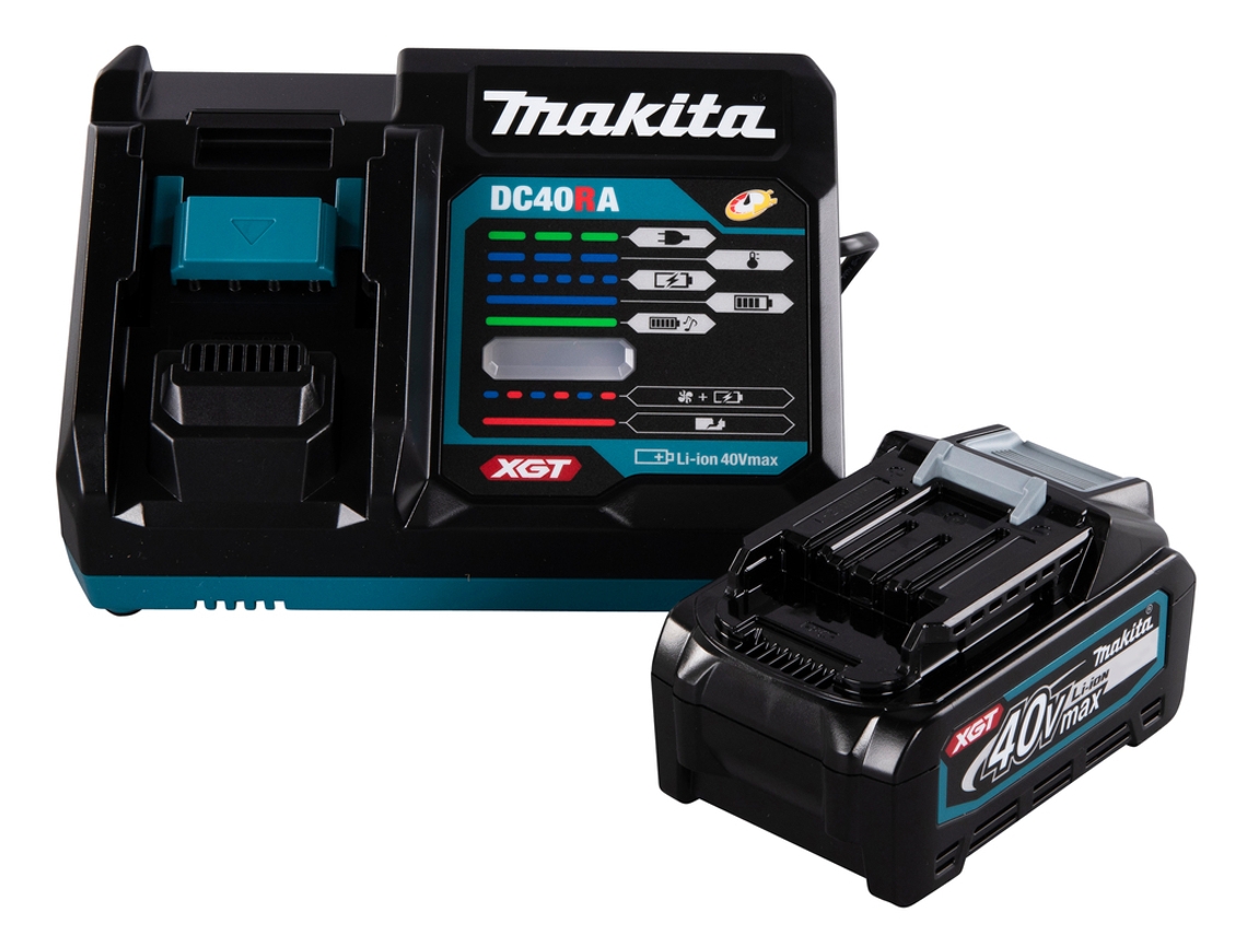 Kit de bateria MAKITA 191J65-4 40Vmax 4.0Ah Xgt Bl4040X1 Dc40Ra Xgt