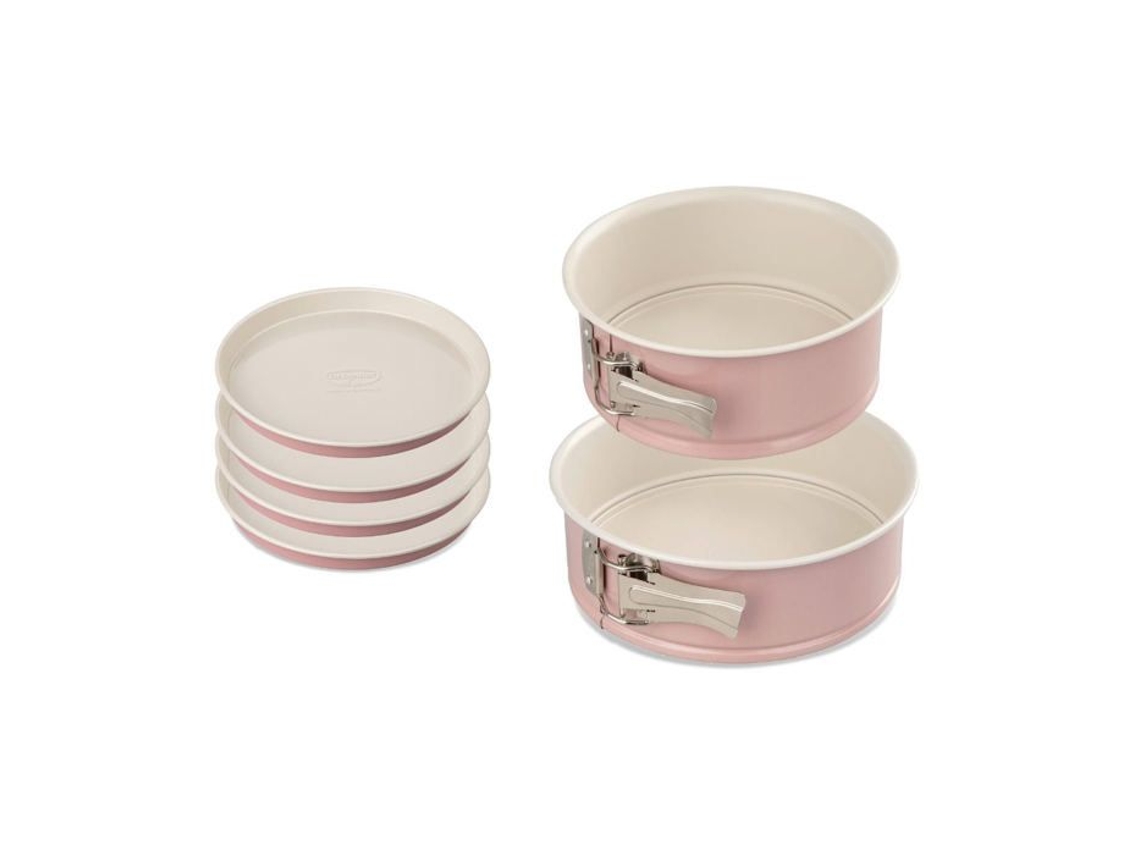 Conjunto De 2 Formas Para Manqué E Formas Para Bolo De Camadas Dr Oetker Retrô 18 E 20 Cm