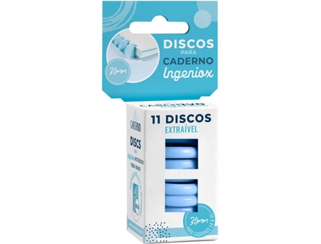 Discos para Cadernos INGENIOX Azul