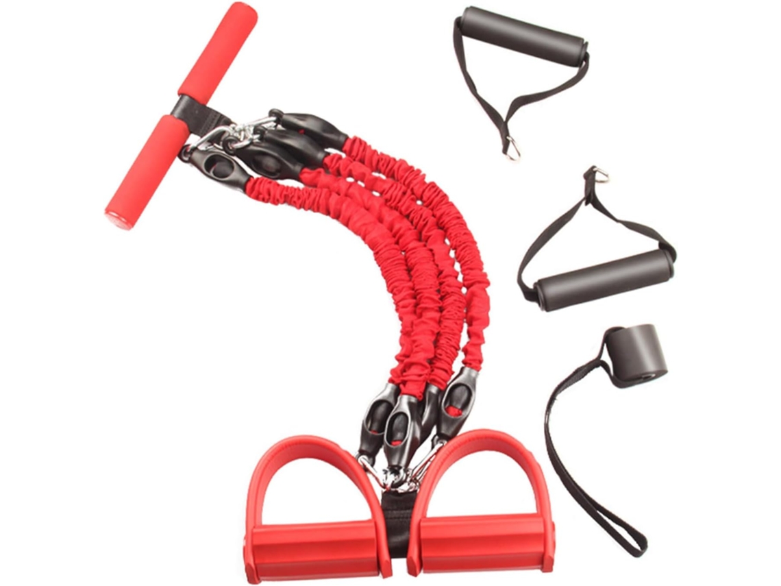 Faixas de Resistência para Exercícios de Pernas e Braços S/MARCA