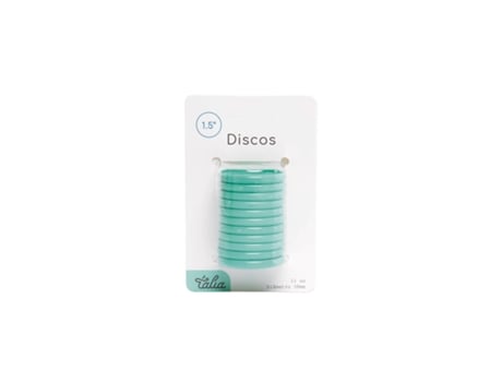 Discos para Caderno Smart 1.5' Verde Pastel Talia