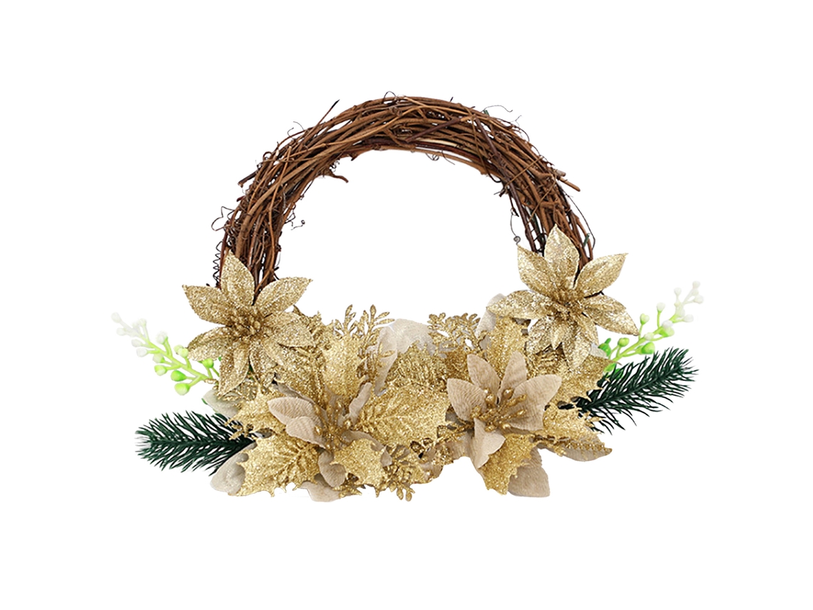 Guirlanda De Natal Decorativa Laxiscreed Para Porta, Janela Ou Parede, Ideal Para O Seu Espírito Festivo