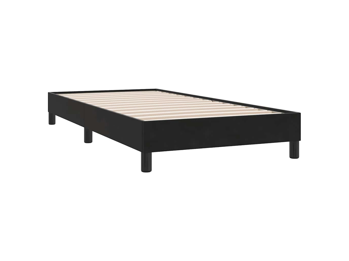Bed Frame, Bed Frames Vidaxl Preto Veludo (100 X 210 Cm)