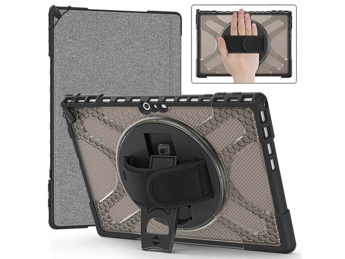 Capa Para Tablet Microsoft Surface Pro 4/5/6/7 Em Tpu + Pc