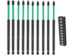 10 Pz2 Pz3 Ph2 6.35 Aço (conjunto De 150 Bits De Chave De Fenda Magnéticos)
