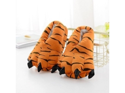 2026 zapatillas de Pata de Animal Felpudas para Adolescentes Y Adultos Tallas 27 44 Cosplay Divertidas Calientes Antideslizantes