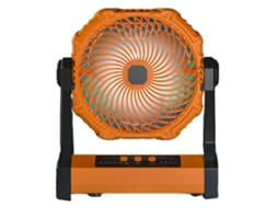 Ventilador De Acampamento Com Lanterna Led 10000mah Ventilador De Barraca Recarregável Rotação Da Cabeça De 270° Olysi Shop
