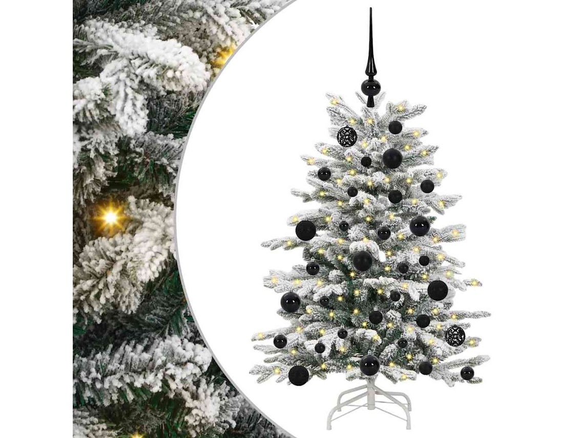 Árvore De Natal Artificial Vidaxl Branco Polietileno (120 Cm)
