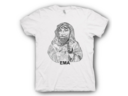 Ema Lizard White T shirt ROCKINSTONE Unisex Adults Best Sellers Size:xxxl