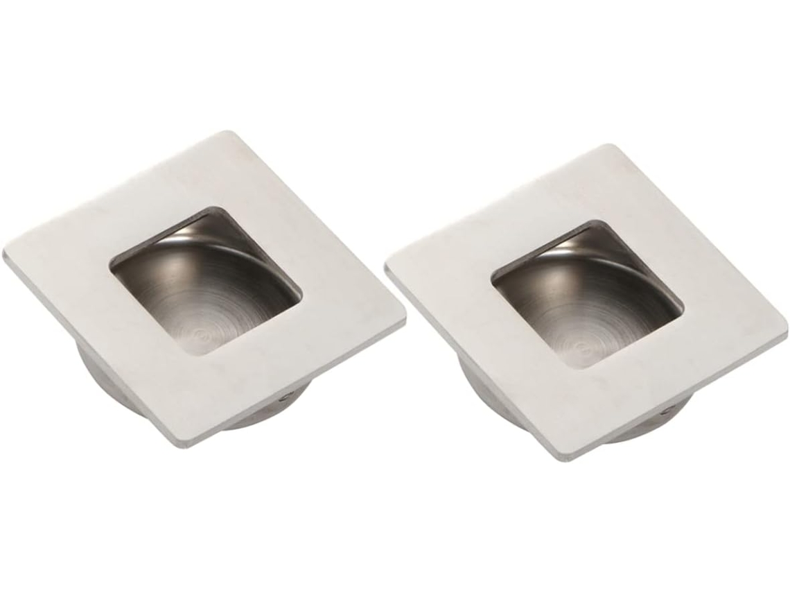 Jojofuny 2 Peças Puxadores De Porta Em Aço Inoxidável Com Design Minimalista Para Casa, Cozinha E Banheiro