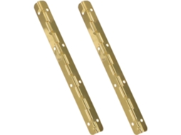 Dobradiça Contínua Para Piano, Pacote Com 5 Dobradiças De Ferro Dourado 150mm Para Caixas Madeira, Estojos De Joias