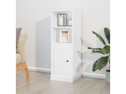 Vidaxl Aparador Alto 36x35,5x103,5 Cm Deriv. Madeira Branco Brilhante